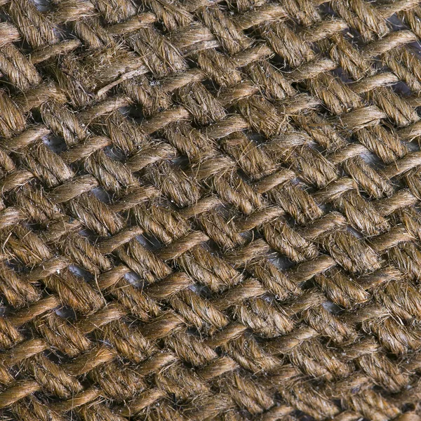 Brown Sackcloth Pattern Use Background — Stock Photo, Image