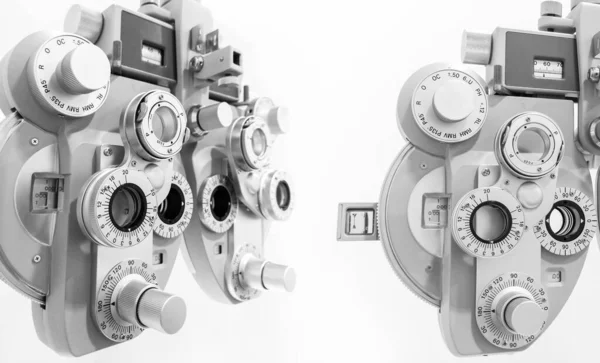 近視と長視力の検査と測定 — ストック写真