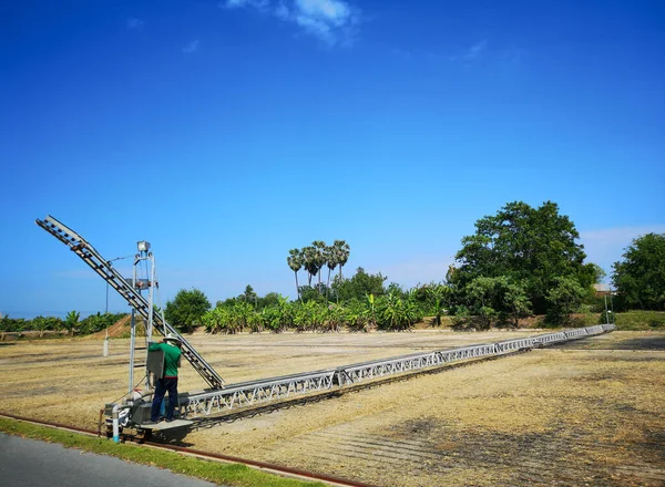 Irrigation System Farming Field — Stock Photo, Image