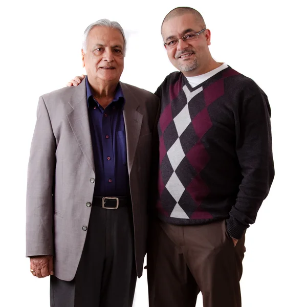 Indian Father and Son — Stock Photo, Image