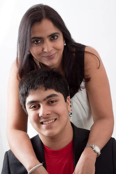 East Indian Mother and Son — Stock Photo, Image