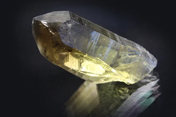 Cristal de quartz fumé — Photo