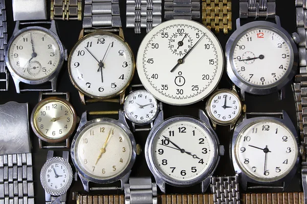 Fondo de relojes — Foto de Stock