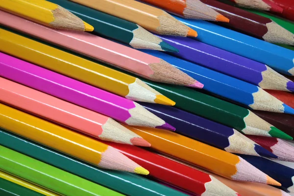 Bright colored pencils — Stock Photo, Image