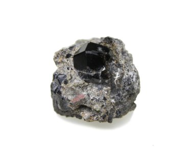 Andradite mineral - Garnet on white clipart