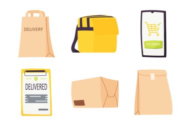 El çizimi tasarım ögesi dağıtım koleksiyonu.