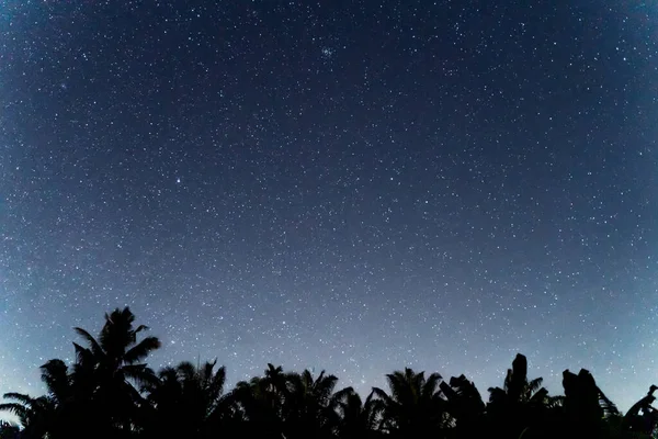 Fundo Abstrato Das Estrelas Celestes Papel Parede Borrado Láctea Noite — Fotografia de Stock