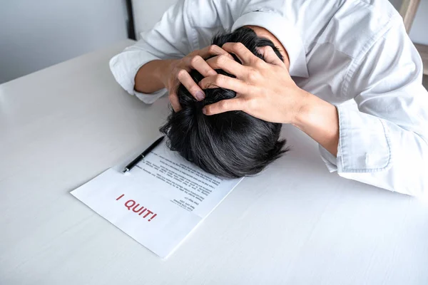 Sich Krank Und Müde Fühlen Geschäftsleute Frustriert Und Stress Bis — Stockfoto