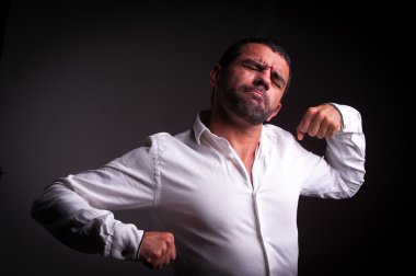 germe veya dinlenme adam