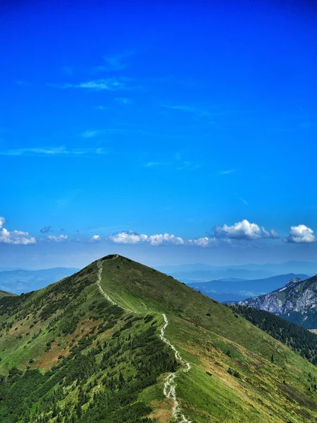 Parque Nacional Little Fatra Hermoso Paisaje Montañas Eslovaquia Hora Verano —  Fotos de Stock