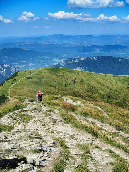 Caminhadas Turísticas Parque Nacional Little Fatra Eslováquia Agosto 2018 — Fotografia de Stock