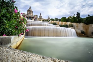 Palau Nacional Barcelona İspanya