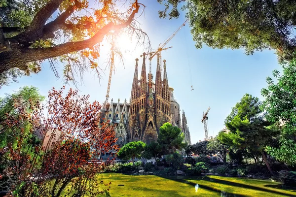 Templo Expiatorio de la Sagrada Familia Barcelona İspanya