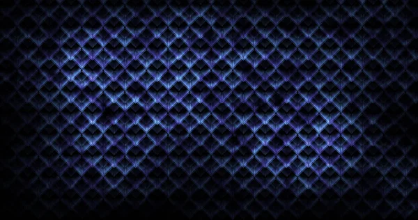 Abstrakcyjny Romboid Tło Siatki Niebieskich Kolorach Elektrycznych Nauka Futurystyczny Energia — Zdjęcie stockowe