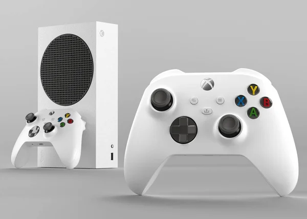 ITALY - 27 ARALIK 2020: yeni video oyun konsolları: Kara Xbox Serisi S