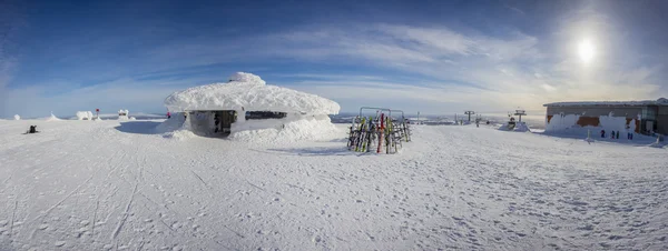 Panoramiczny widok na góry — Zdjęcie stockowe