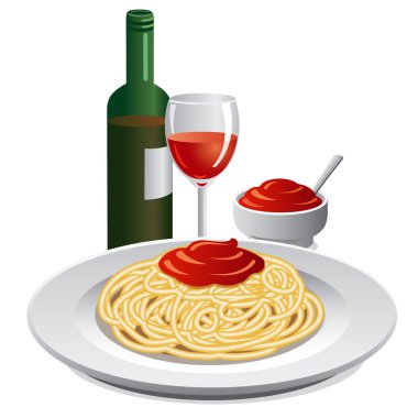 spaghett ve sos