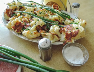 taze kızarmış karnabahar