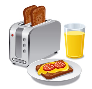 tost ile Kahvaltı