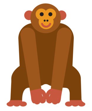 simge şempanze maymun