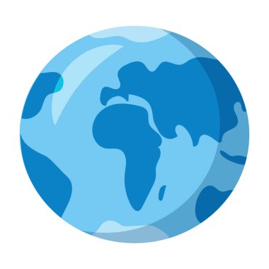 Dünya küre ikonu tasviri