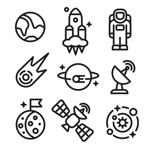 Uzay simgelerinin gösterimi