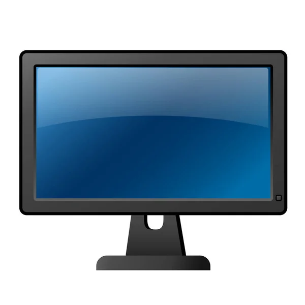 Illustration Computer Icon — Stock Vector
