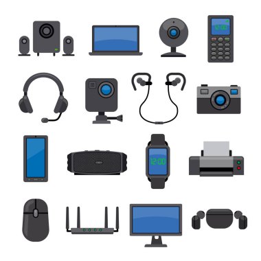 Elektronik aygıt simgelerinin çizimi