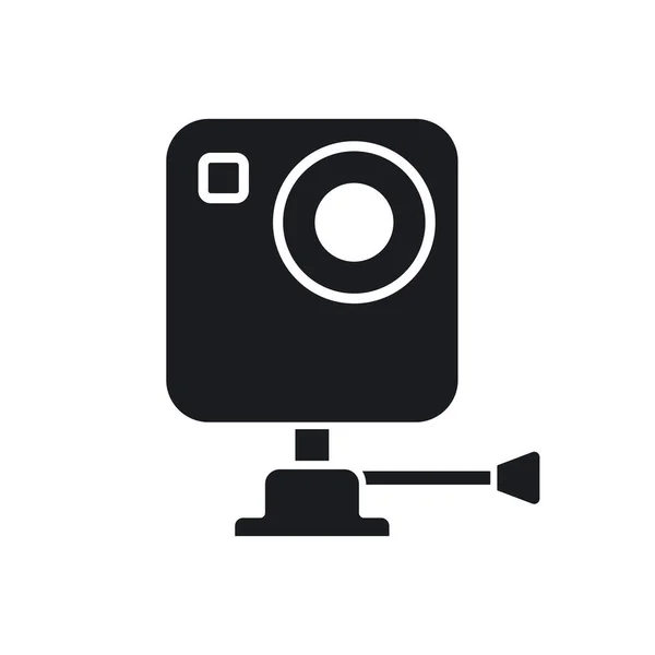 Illustration Action Camera Icon — Stock Vector