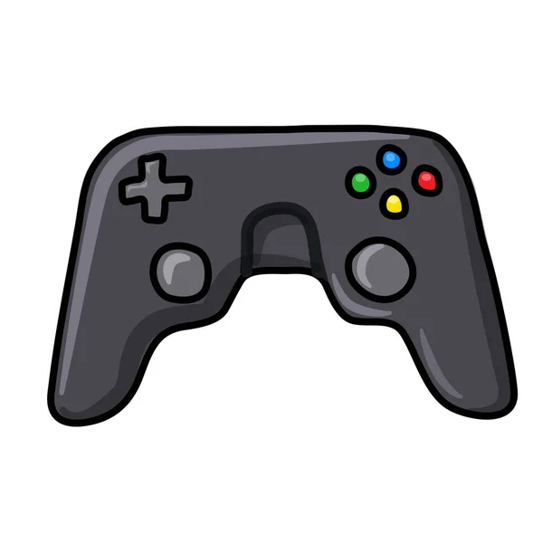 Illustration Des Spielekonsolen Symbols — Stockvektor