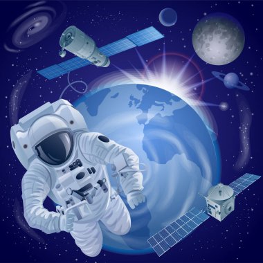 Galaksi ve uzayın keşfi.