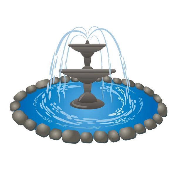 Brunnen — Stockvektor