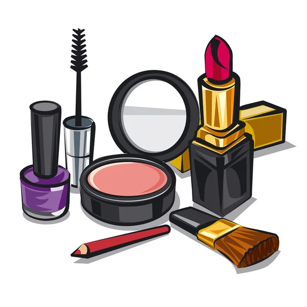 Make up kit — Stock Vector