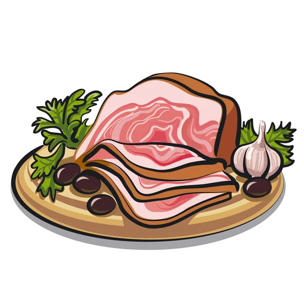 Bacon fresco —  Vetores de Stock
