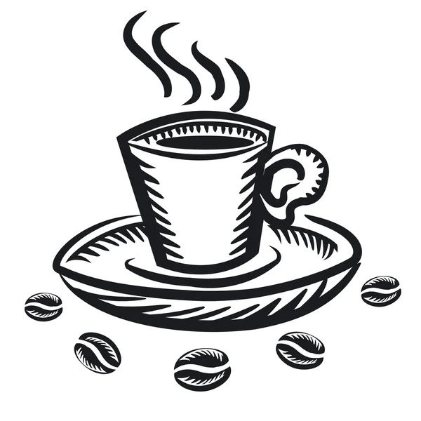 Café — Vector de stock