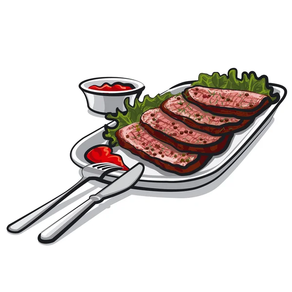 Roast Beef Dinner Clip Art