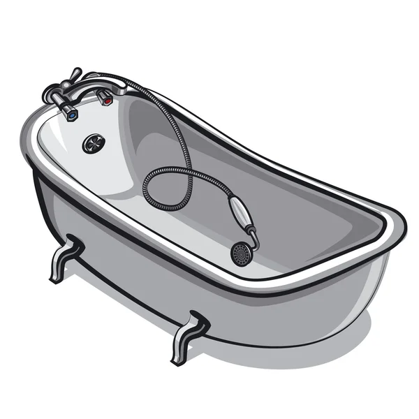 Bathtub — Stock Vector