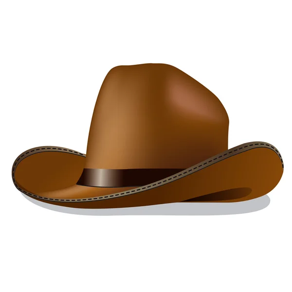 Cappello da cowboy — Vettoriale Stock