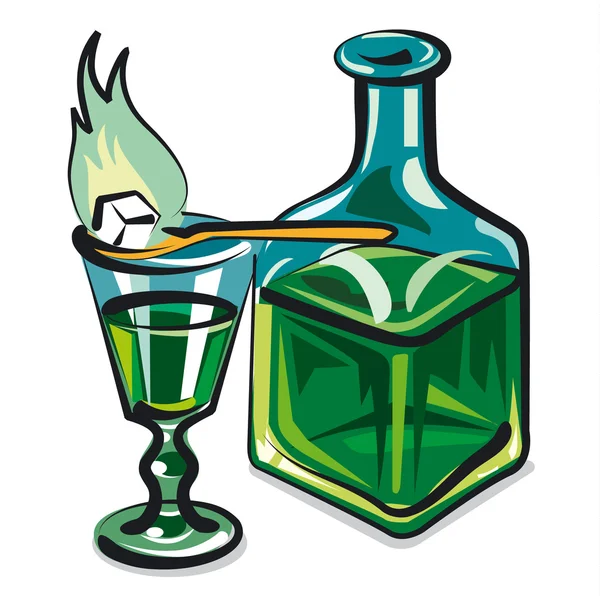 Absinthe — Image vectorielle