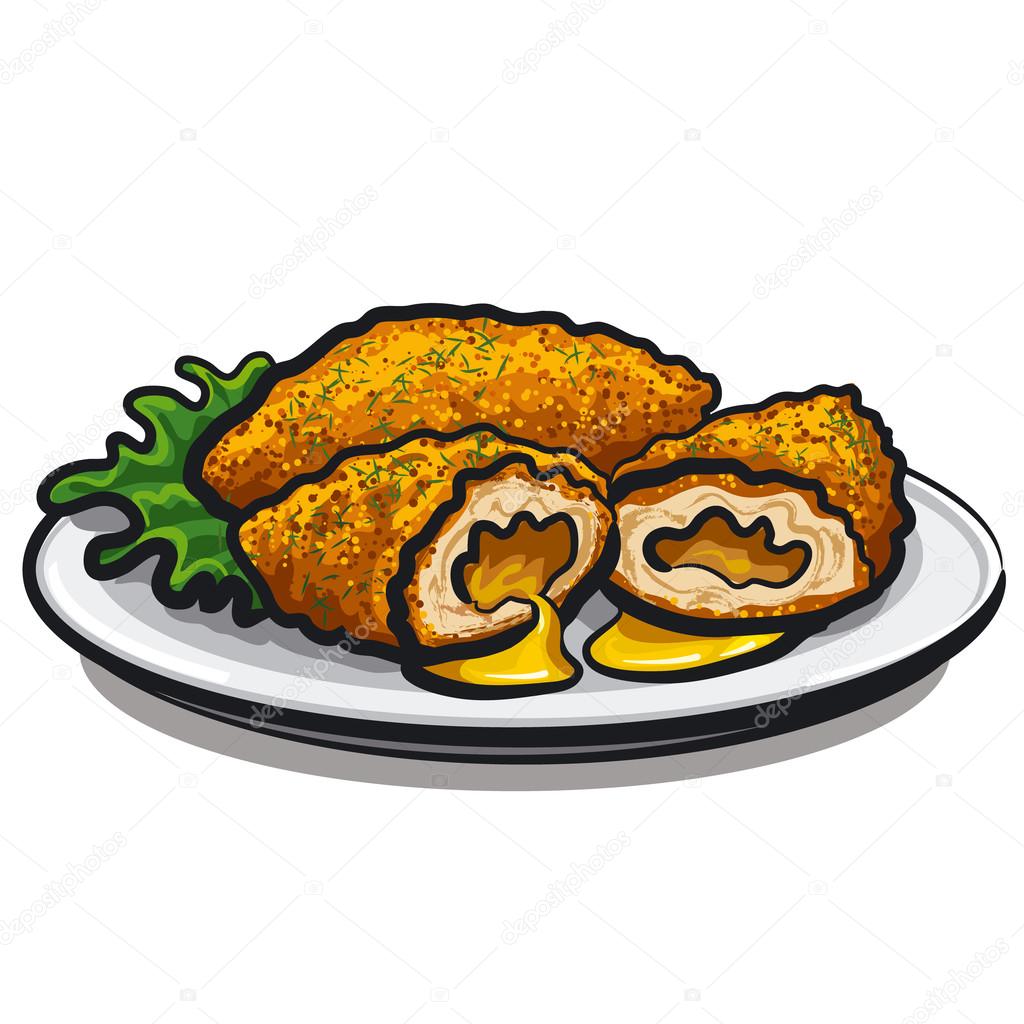 chicken kiev cutlet