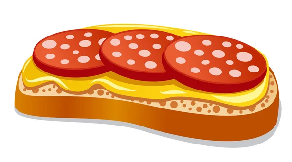 Sandwich — Stock Vector