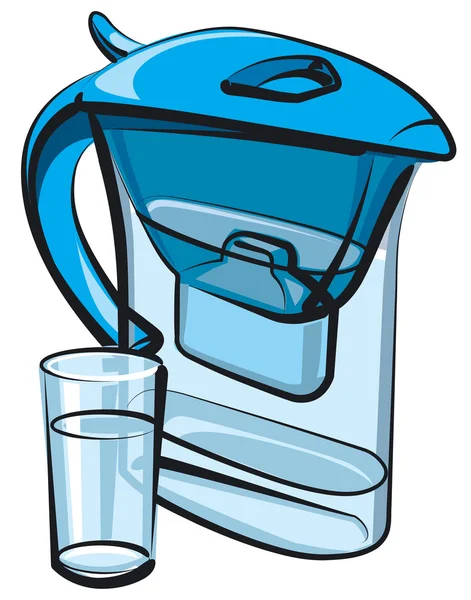 Waterfilter — Stockvector