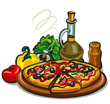 taze pizza sıcak