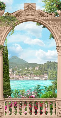 kemer güzel görünümünde