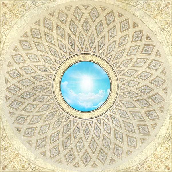 Architectural ceiling designs — Stock Photo, Image