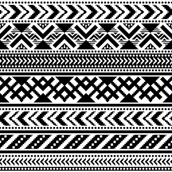 Patrón de diseño tribal — Archivo Imágenes Vectoriales