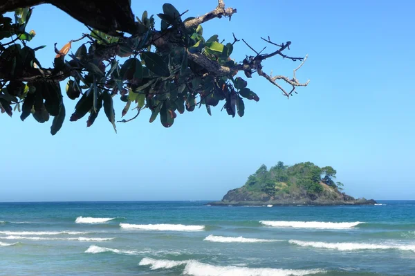 Bela paisagem marinha com ilhas tropicais. Panorama. Filipinas . — Fotografia de Stock