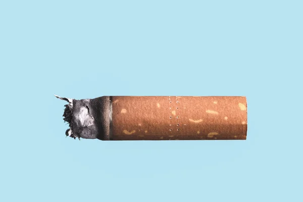 Verbrande sigaret filter — Stockfoto
