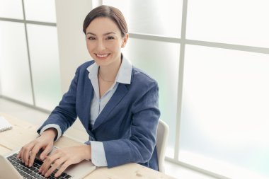 başarılı iş kadını portre