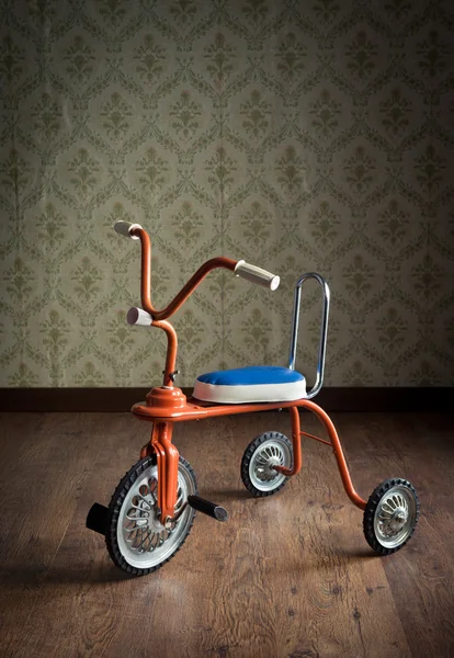 Vintage colorful tricycle — Stock Photo, Image